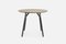 Small Beige Black Dining Table by Elisabeth Hertzfeld, Image 2