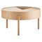 Oiled Oak Arc Coffee Table 66 by Ditte Vad and Julie Bertrup 1