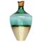 Große grünblaue India Vase II von Pia Wüstenberg 1