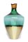 Grand Vase India II Vert Bleu par Pia Wüstenberg 2