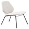 Lean Ivory Lounge Chair by Nur Design 1