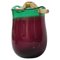 Purple and Green Heiki Vase by Pia Wüstenberg, Image 1