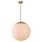 Glass Globe Opal 50 Pendant Light by Schwung 1