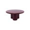 Tavolino da caffè Object 059 in MDF rosso 80 di NG Design, Immagine 4