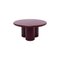 Tavolino da caffè Object 059 in MDF rosso 80 di NG Design, Immagine 2