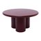 Tavolino da caffè Object 059 in MDF rosso 80 di NG Design, Immagine 1