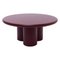 Tavolino da caffè Object 059 in MDF rosso 90 di NG Design, Immagine 1