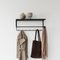 Black Grid Coat Hanger by Kristina Dam Studio 4