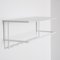 White Grid Coat Hanger by Kristina Dam Studio 3