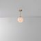 Glass Globe Opal 40 Pendant Light by Schwung 5