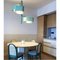 Gold and Mint Carousel I Suspension Lamp by Dooq 11