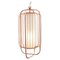 Copper and Salmon Jules II Suspension Lamp by Dooq 1