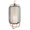 Copper and Salmon Jules II Suspension Lamp by Dooq 6