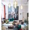 Brass and Mint Jules III Suspension Lamp by Dooq, Image 11
