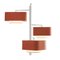 Taupe and Copper Carousel I Suspension Lamp by Dooq 2