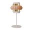 Ivory and Dream Comb Table Lamp with Copper Ring by Dooq 4