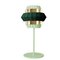 Ivory and Dream Comb Table Lamp with Copper Ring by Dooq, Image 6