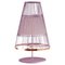 Lilac Up Table Lamp with Copper Ring by Dooq 1