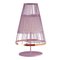 Lámpara de mesa Up en lila con anillo de cobre de Dooq, Imagen 2