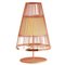 Lilac Up Table Lamp with Copper Ring by Dooq 3