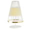 Ivory Up Table Lamp with Brass Ring by Dooq 2