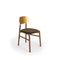 Bokken Upholsted Chair in Canaletto and Gold by Colé Italia 2