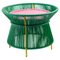 Green Caribe Basket Table by Sebastian Herkner 1