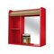 Tapparelle Hanging Unit in Cherry Red by Colé Italia, Image 1