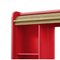 Mueble colgante Tapparelle en rojo cereza de Colé Italia, Imagen 3