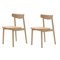 Klee Chairs 1 aus Eiche natur von Sebastian Herkner, 2er Set 2
