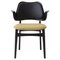 Gesture Chair in Black Beech with Black Leather by Warm Nordic, Image 1