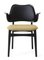 Gesture Chair in Black Beech with Black Leather by Warm Nordic 2