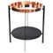Copper and Black Marquina Marble Deck Table by OxDenmarq 1