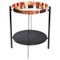 Copper and Black Marquina Marble Deck Table by OxDenmarq, Image 1