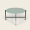Large Celadon Green Porcelain Deck Table by OxDenmarq 2