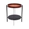 Teak Wood and Black Marquina Marble Deck Table by Oxdenmarq, Image 1