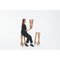 Large Pausa Oak Stools by Pierre-Emmanuel Vandeputte, Set of 4 10