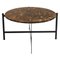 Large Brown Emperador Marble Deck Table by OxDenmarq 1
