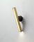 Ip Calee V3 Satin Graphite and Brass Wall Light by Pool 2