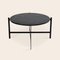 Large Black Marquina Marble Deck Table by OxDenmarq 2