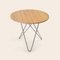 Oak Wood and Steel Dining O Table by OxDenmarq 2