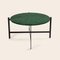 Large Green Indio Marble Deck Table by OxDenmarq 2