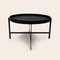 Large Black Leather Deck Table by OxDenmarq 2