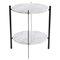 White Carrara Marble Deck Table by OxDenmarq 1