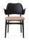 Gesture Chair Black Beech Fresh Peach Black Leather by Warm Nordic 2