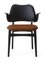 Gesture Chair in Black Beech with Black Leather by Warm Nordic 2