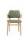 Gesture Chair Canvas Weiß Geölte Eiche Sage Green von Warm Nordic 2