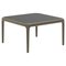 Xaloc Bronze Coffee Table 50 with Glass Top by Mowee 1