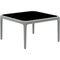 Xaloc Silver Coffee Table 50 with Glass Top by Mowee 2