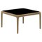 Xaloc Gold Coffee Table 50 with Glass Top by Mowee 1